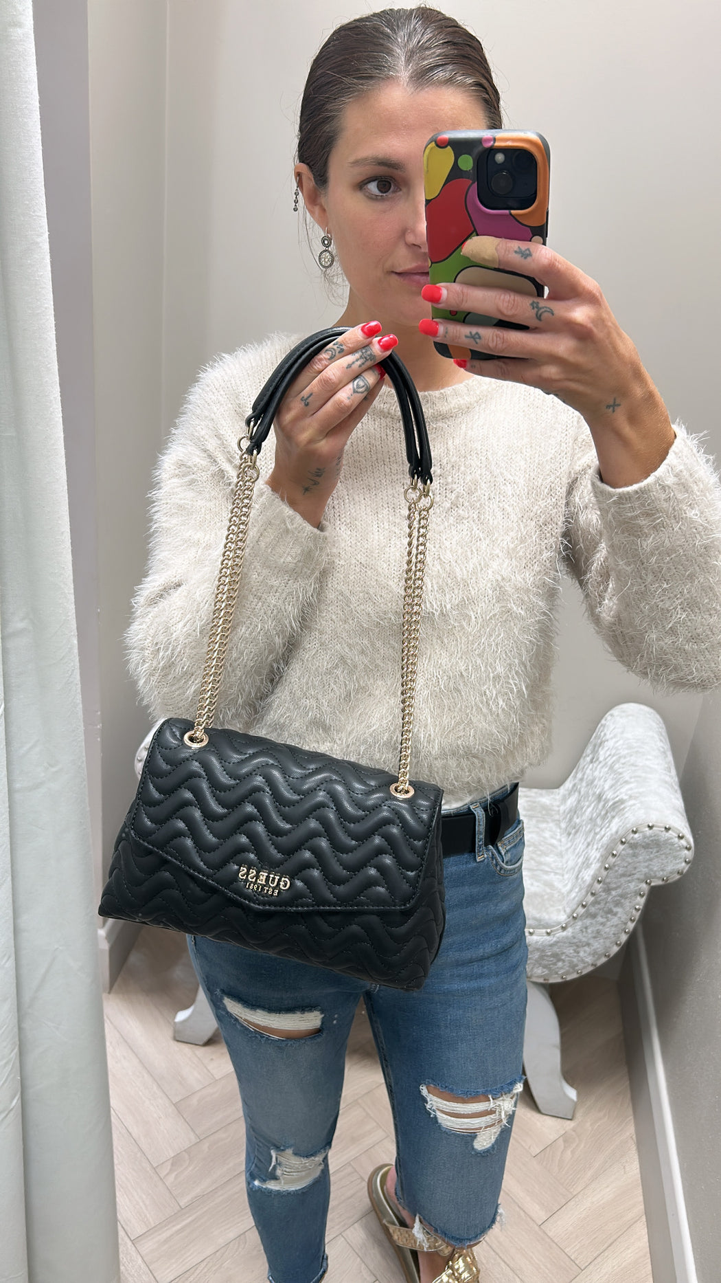 Guess Black MELISANDRA Bag. QG965321