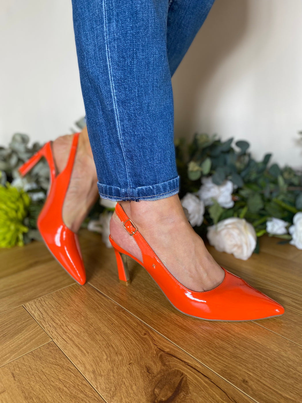 Mango Inverness heels