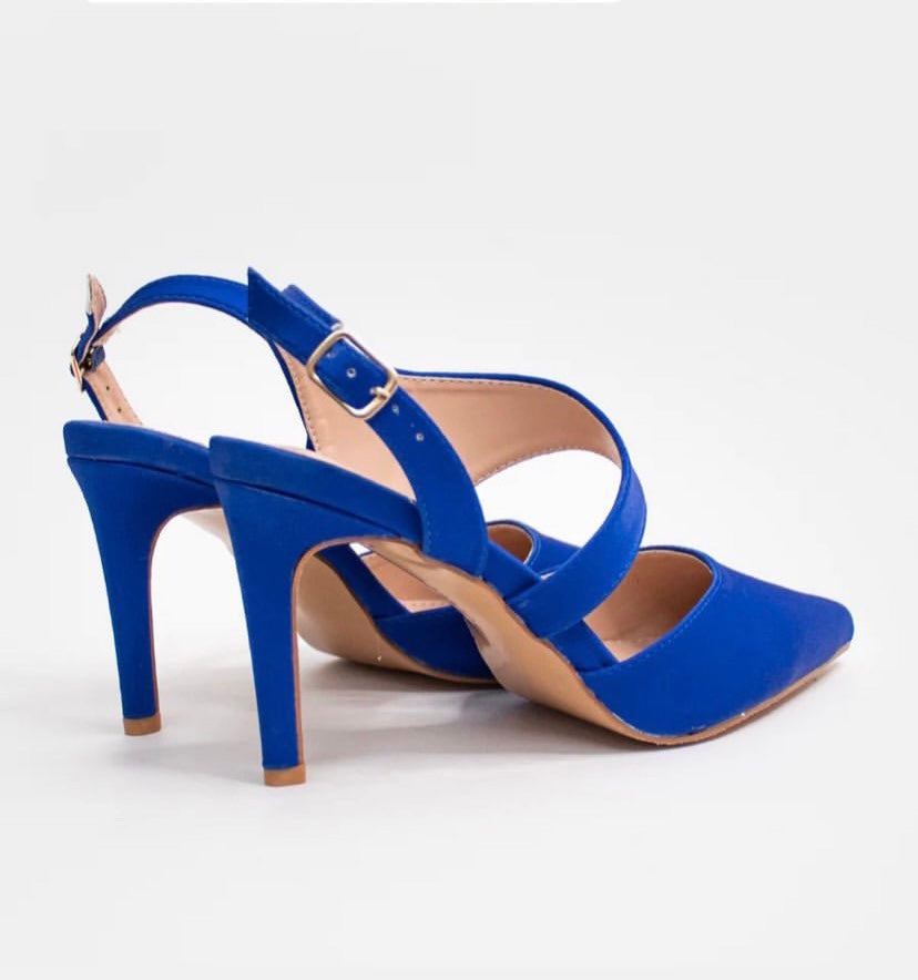 Blue shine Castlemartyr heels
