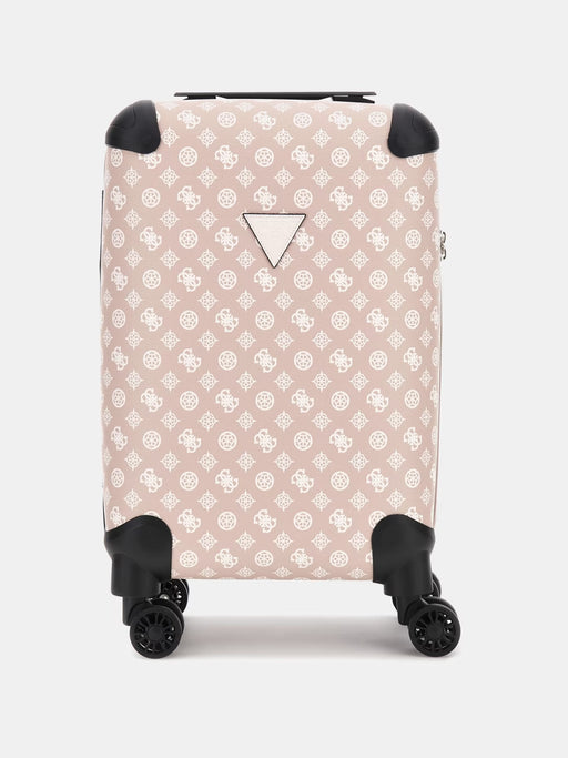 BEIGE WHITE WILDER 4G PEONY CABIN SIZE LOGO TROLLEY