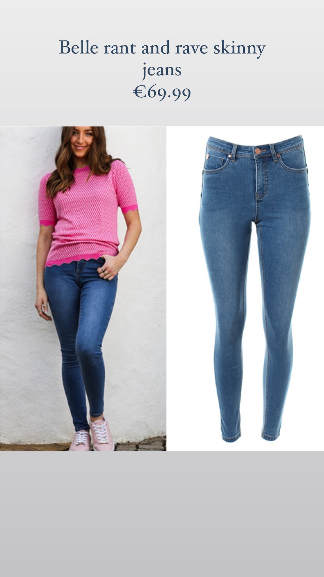 Belle skinny jeans