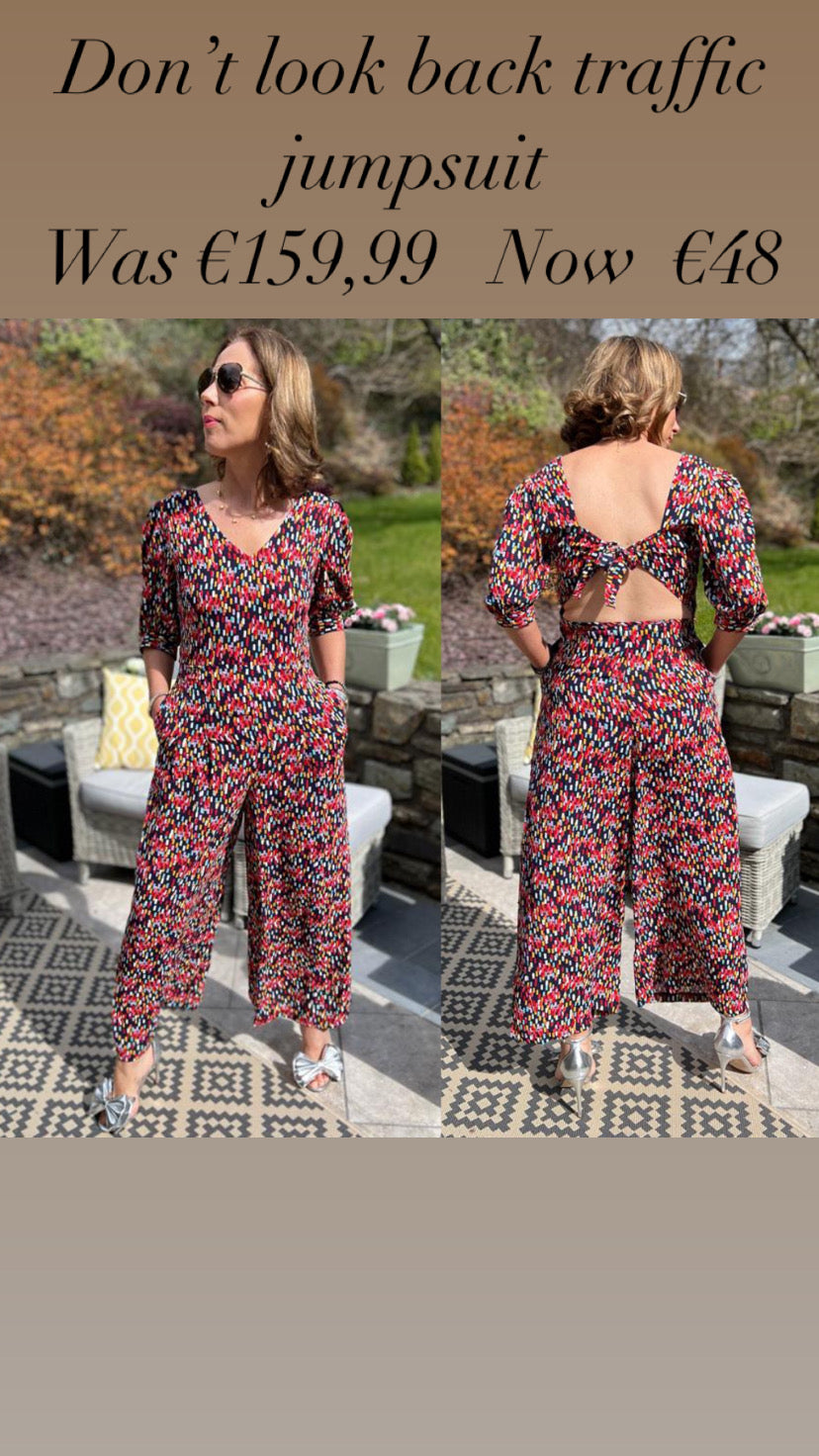Don’t look back traffic jumpsuit