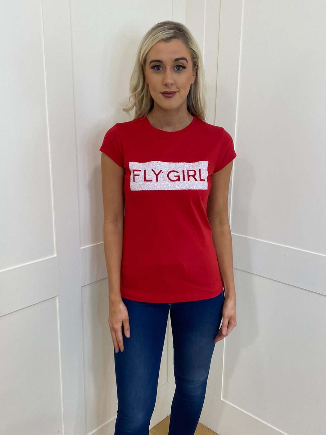 Beccy sale Tee Red