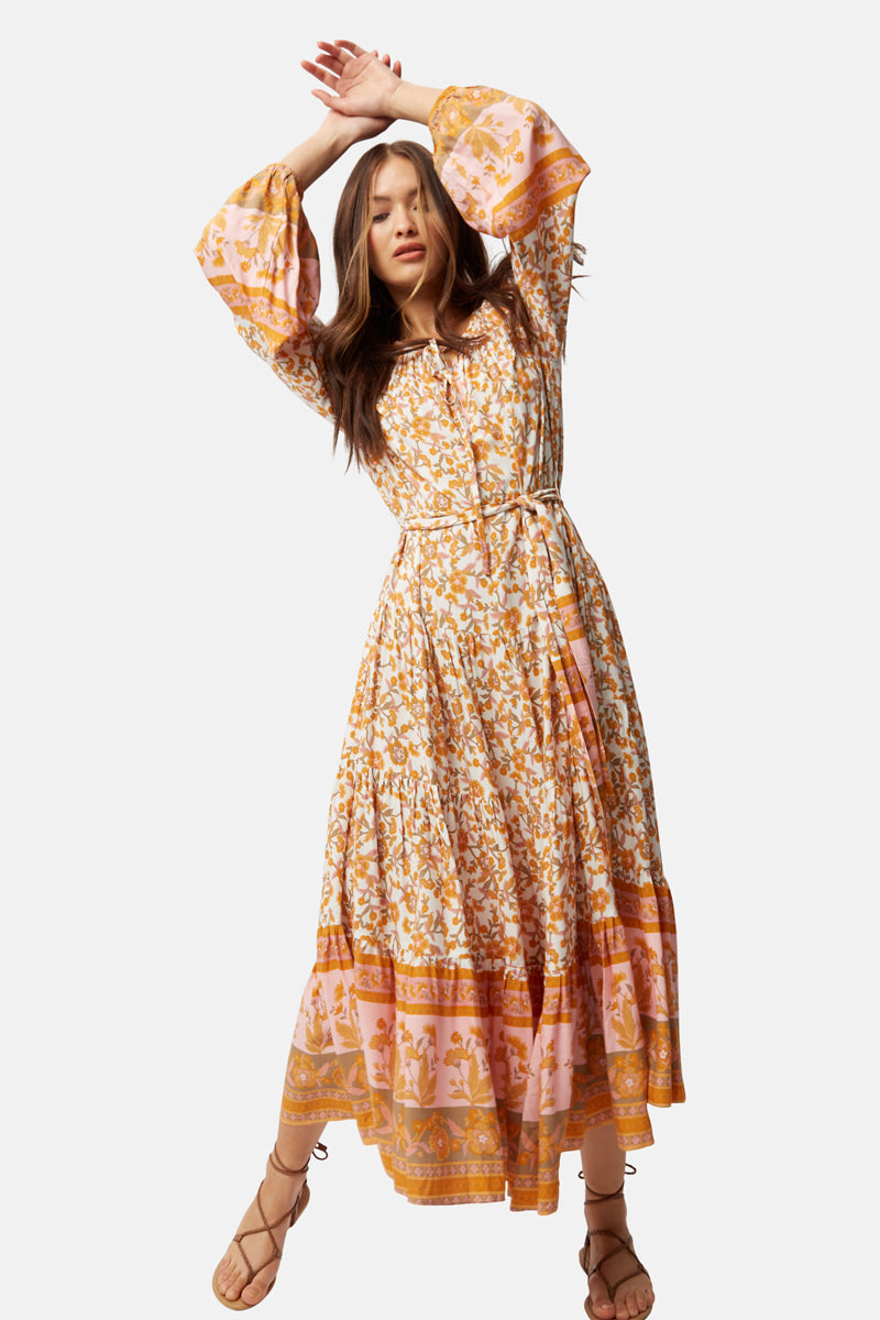 Woodstock traffic Boho style dress