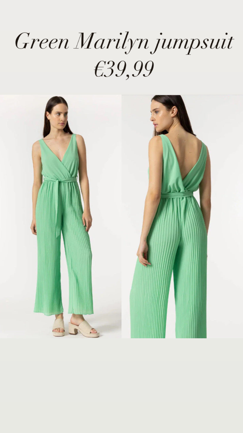 Green Marilyn jumpsuit