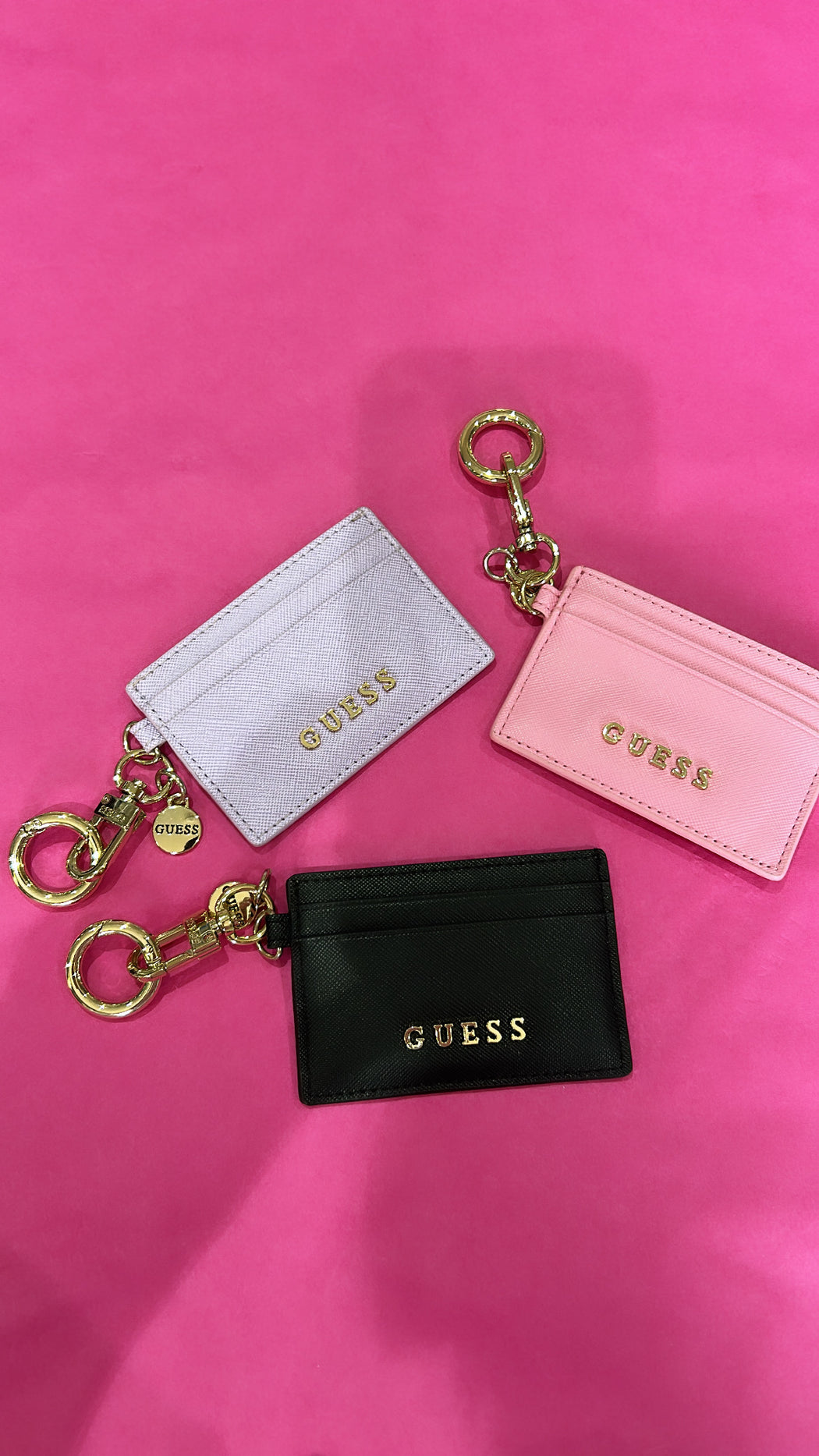 Lilac Guess card case
