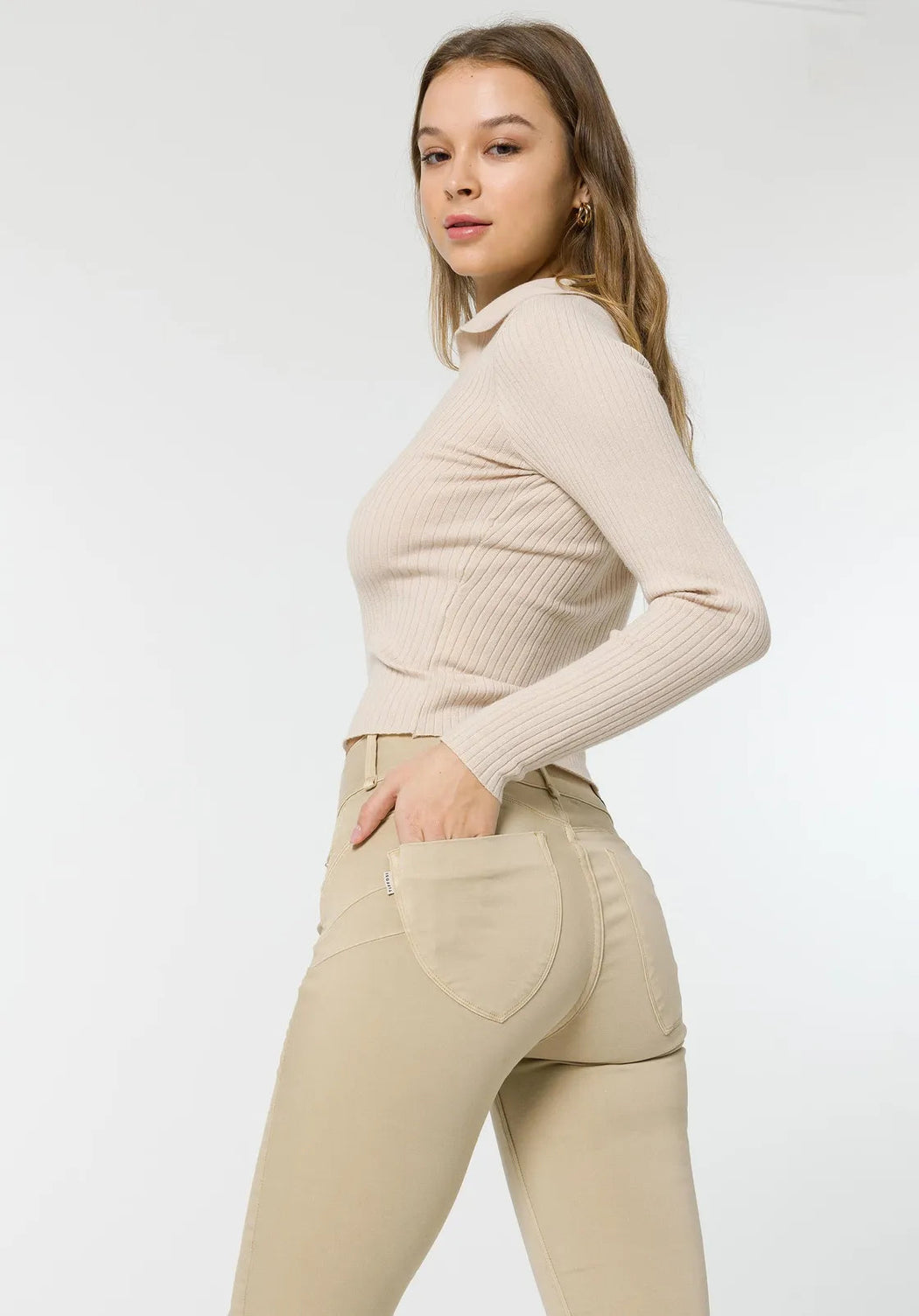 10044346 beige  one size double up