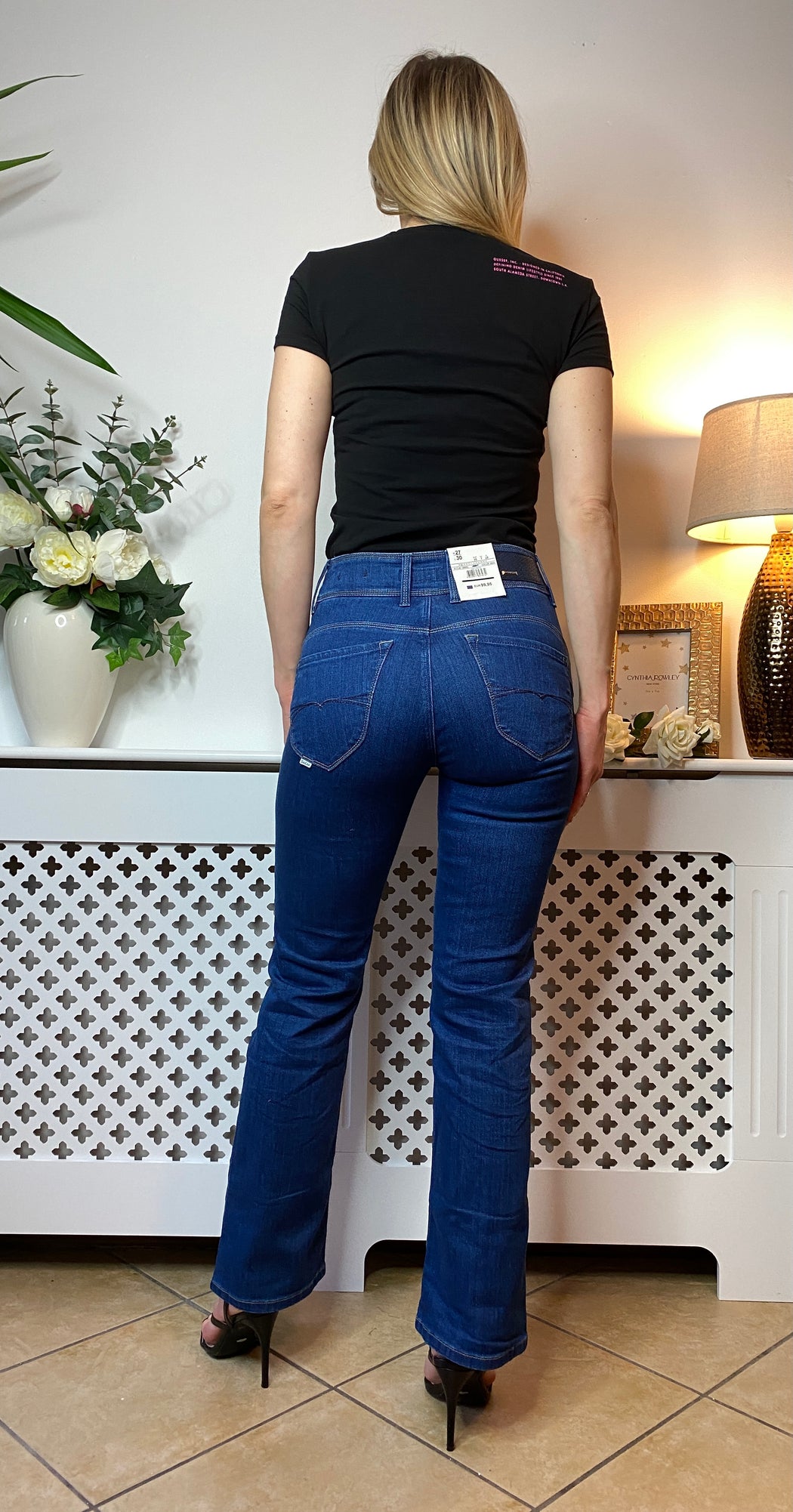 125983 BOOTCUT PUSH IN SECRET JEANS WITH DETAIL