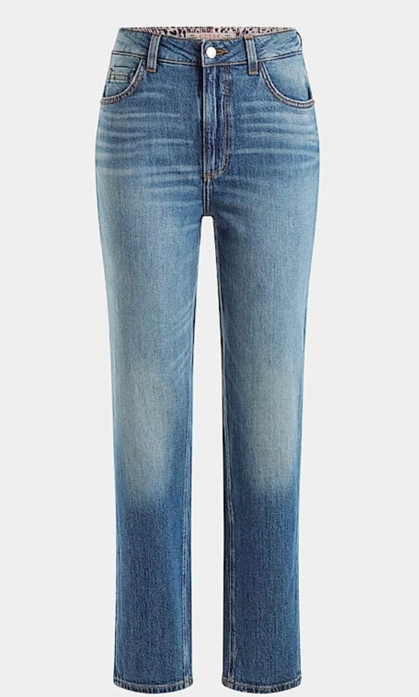 Guess Tapered high rise jeans