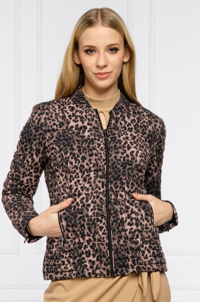 Vera guess leopard jacket sale