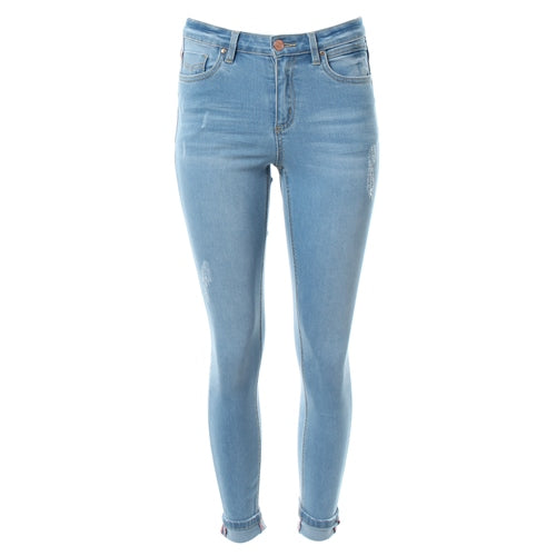 Baileys crop jeans ice blue