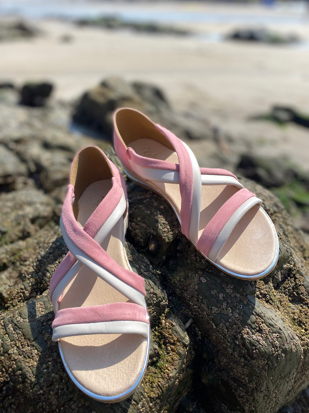 Rothes Blush pink sandals