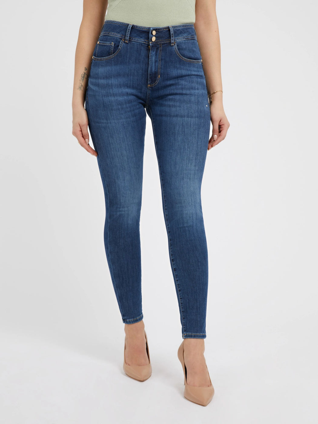 Guess jeans 1981 skinny high best sale
