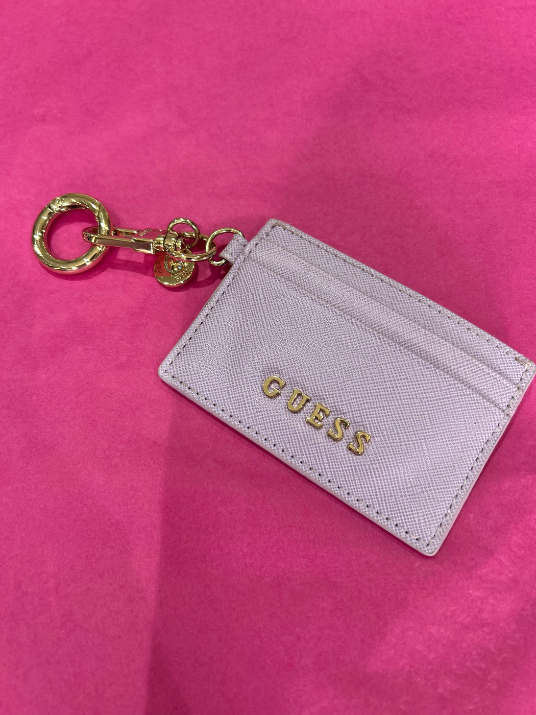 Lilac Guess card case