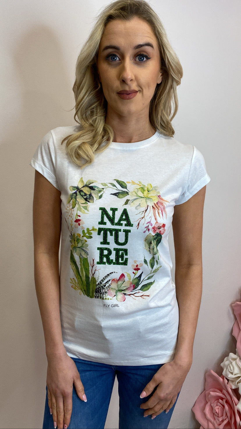 Nature sale fly girl tee 1973/68