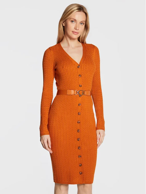 Guess Lena belted cardi dress