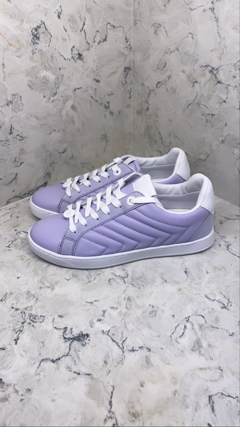 Lilac reenmana quilted guess sneaker
